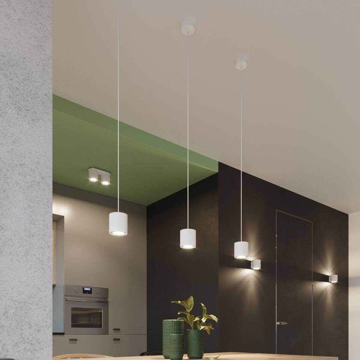 Ripplamp Orbis 1 Valge GU10 - BrighteNova