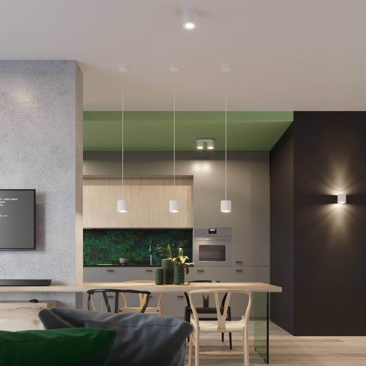Ripplamp Orbis 1 Valge GU10 - BrighteNova