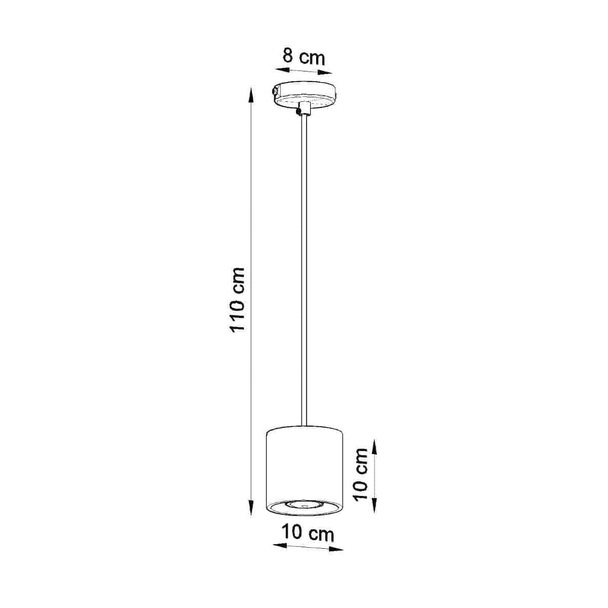 Ripplamp Orbis 1 Valge GU10 - BrighteNova