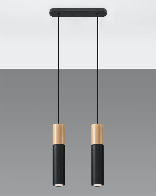Ripplamp Pablo 2 Must/Puit GU10 - BrighteNova