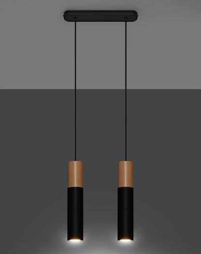 Ripplamp Pablo 2 Must/Puit GU10 - BrighteNova
