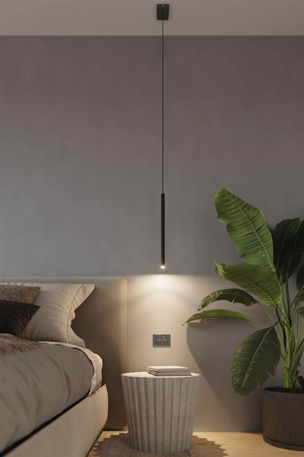 Ripplamp Pastelo 1 Must G9 - BrighteNova