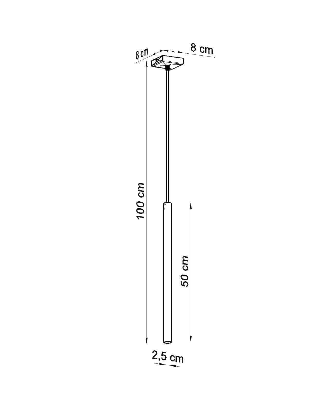 Ripplamp Pastelo 1 Valge G9 - BrighteNova