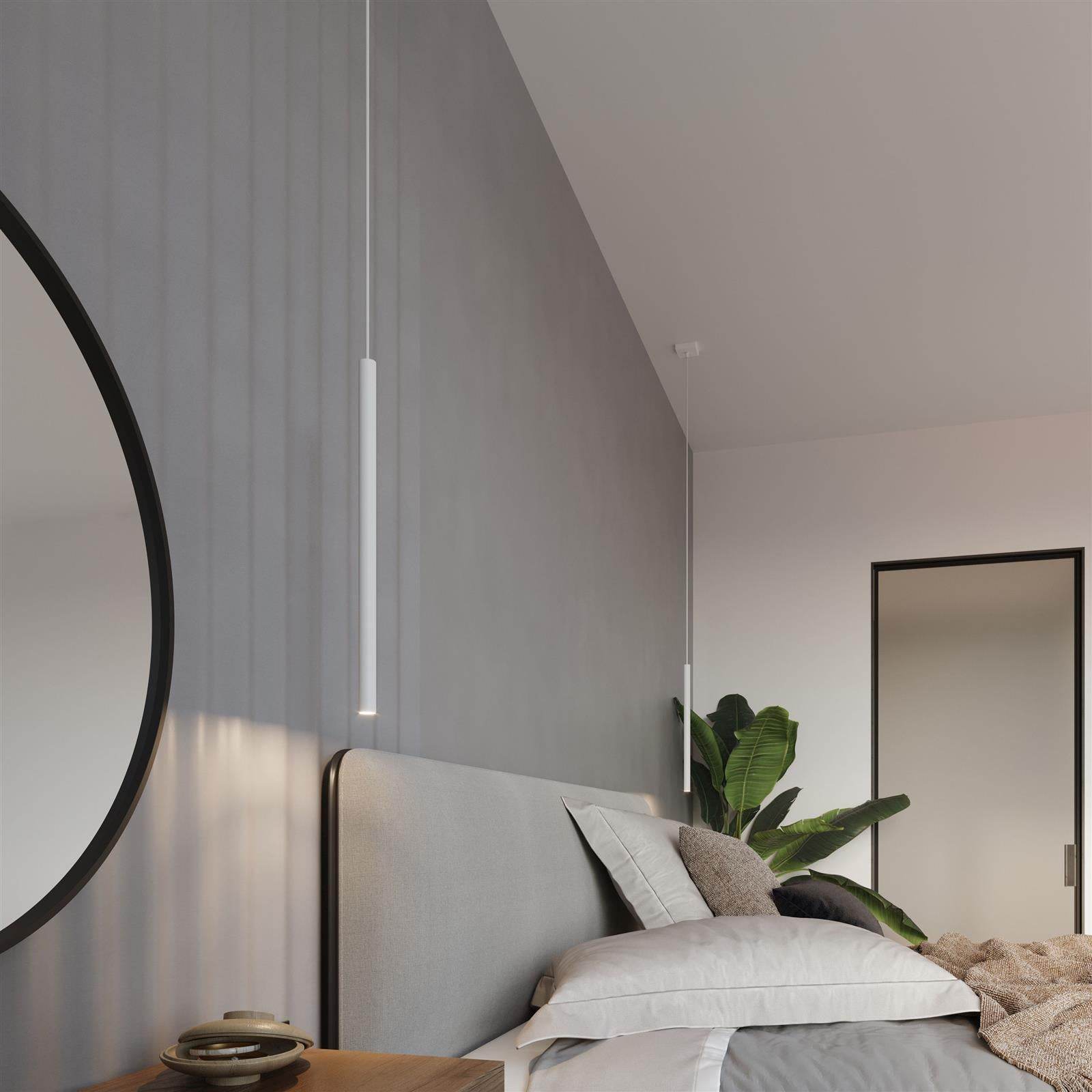Ripplamp Pastelo 1 Valge G9 - BrighteNova
