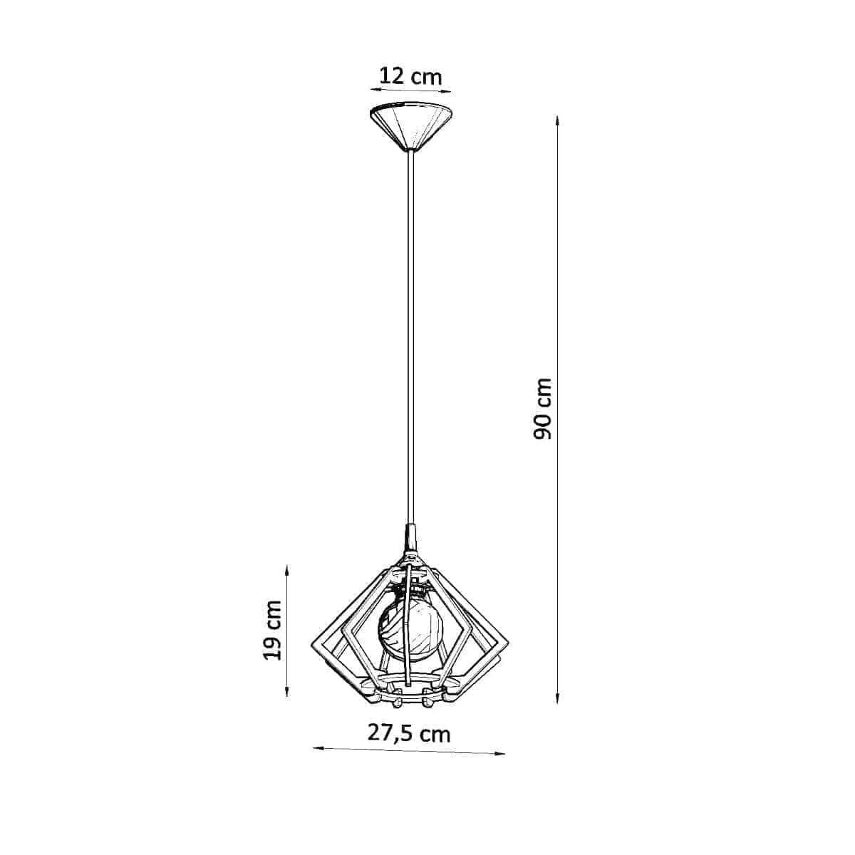 Ripplamp Pompelmo Puit E27 - BrighteNova