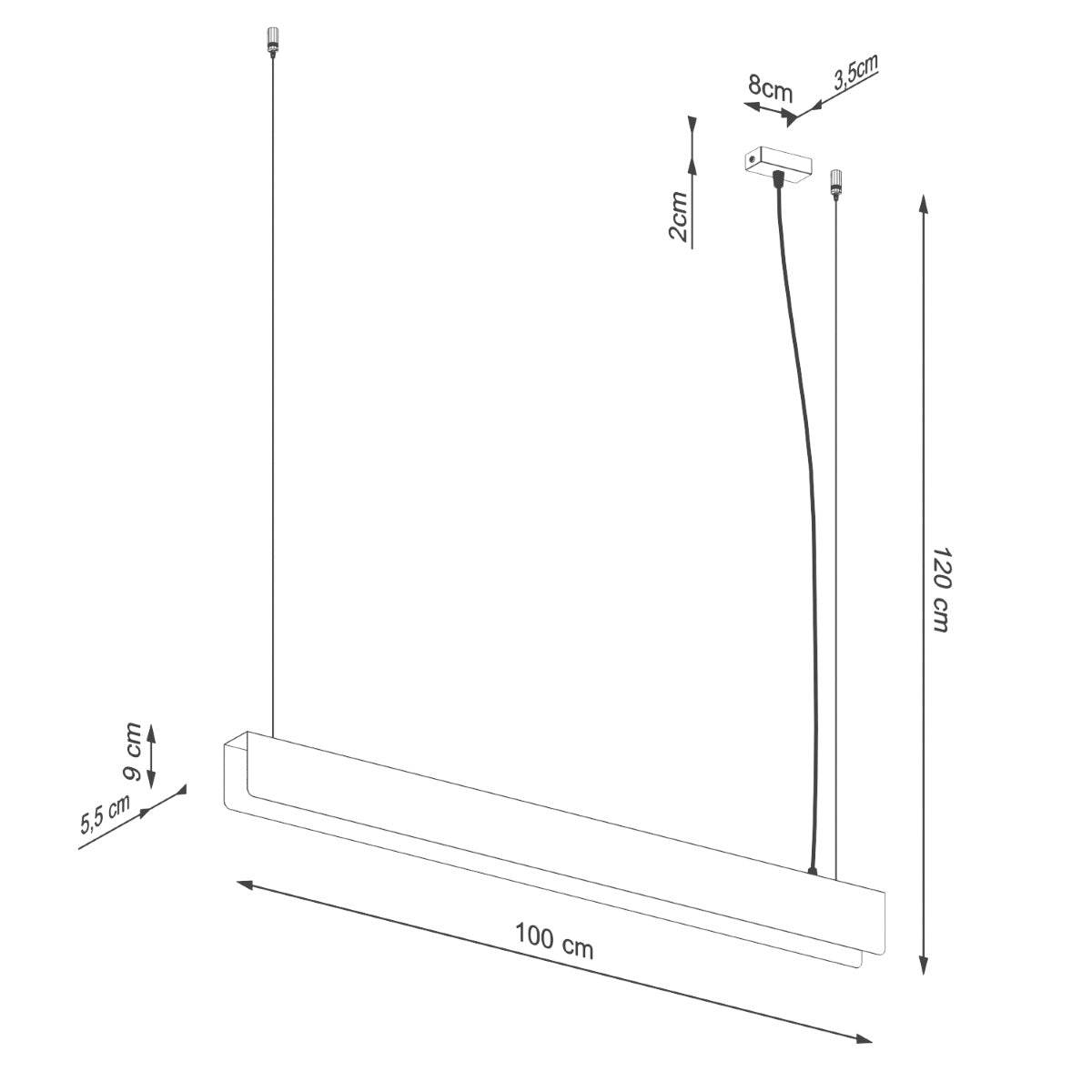 Ripplamp Spark Valge T8 - BrighteNova
