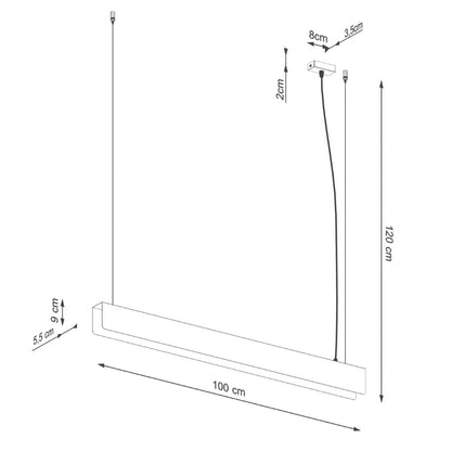 Ripplamp Spark Valge T8 - BrighteNova