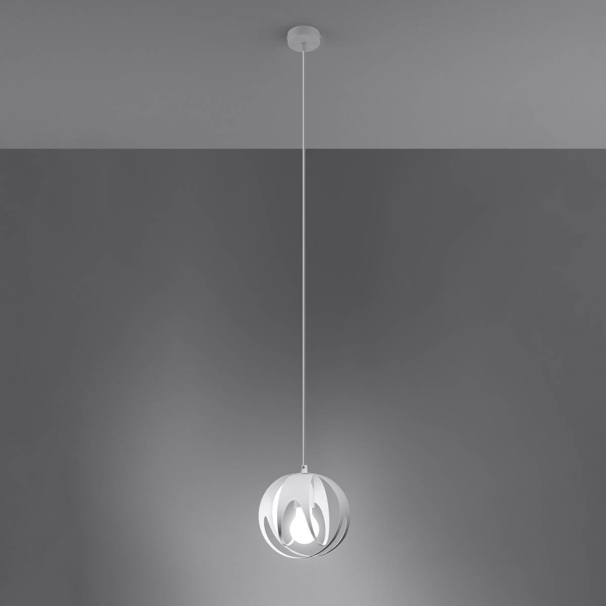 Ripplamp Tulos 1 Valge E27 - BrighteNova