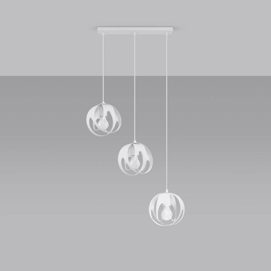 Ripplamp Tulos 3L Valge E27 - BrighteNova