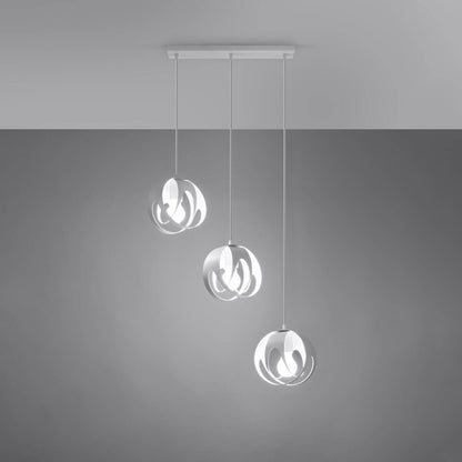 Ripplamp Tulos 3L Valge E27 - BrighteNova