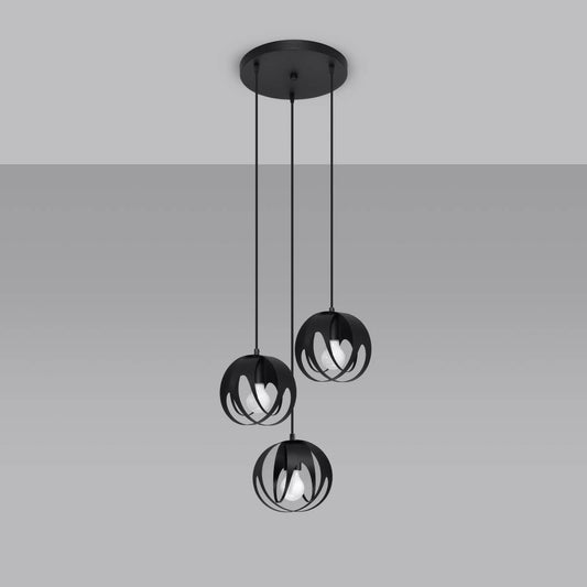 Ripplamp Tulos 3P Must E27 - BrighteNova