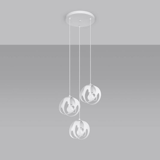 Ripplamp Tulos 3P Valge E27 - BrighteNova