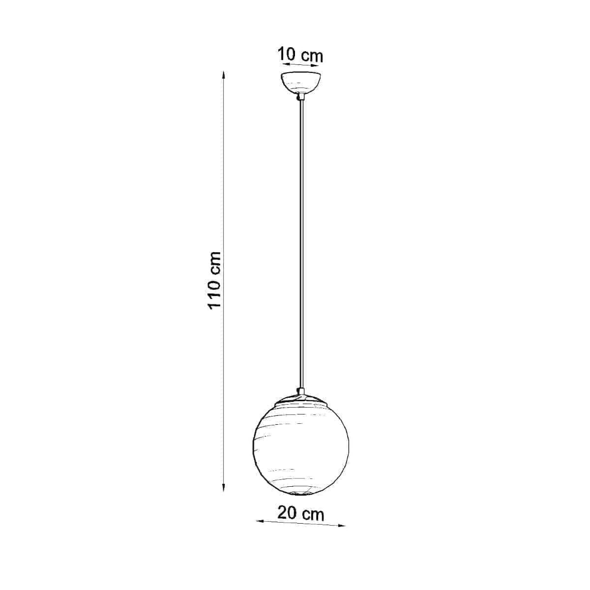 Ripplamp Ugo 20 Kuldne E27 - BrighteNova