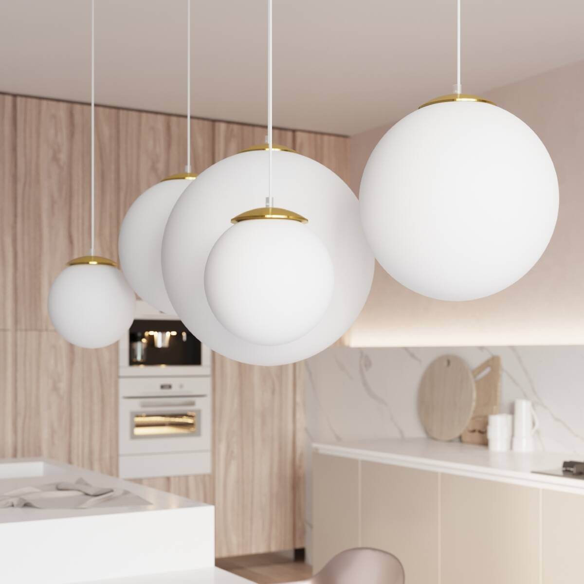 Ripplamp Ugo 40 Kuldne E27 - BrighteNova