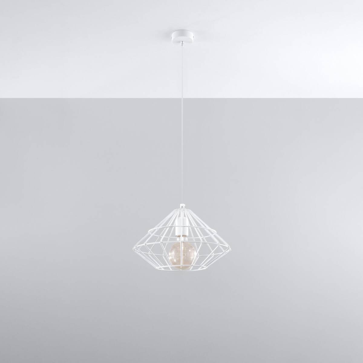 Ripplamp Umberto Valge E27 - BrighteNova
