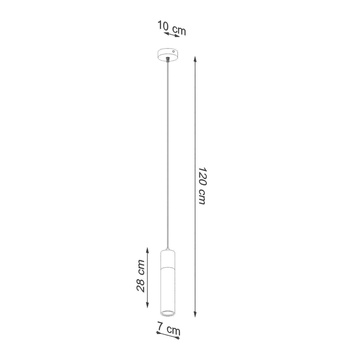 Ripplamp Zane 1 Hall GU10 - BrighteNova