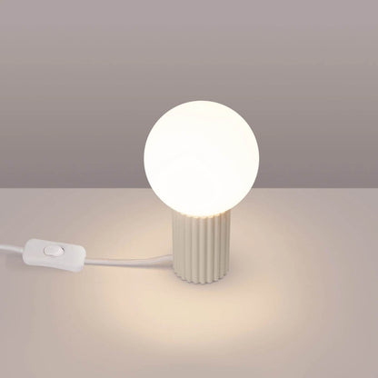 Laualamp Halo Lülitiga Beež G9 - BrighteNova