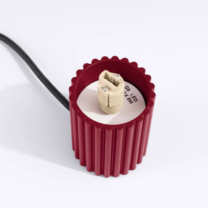 Laualamp Halo Lülitiga Burgundia G9