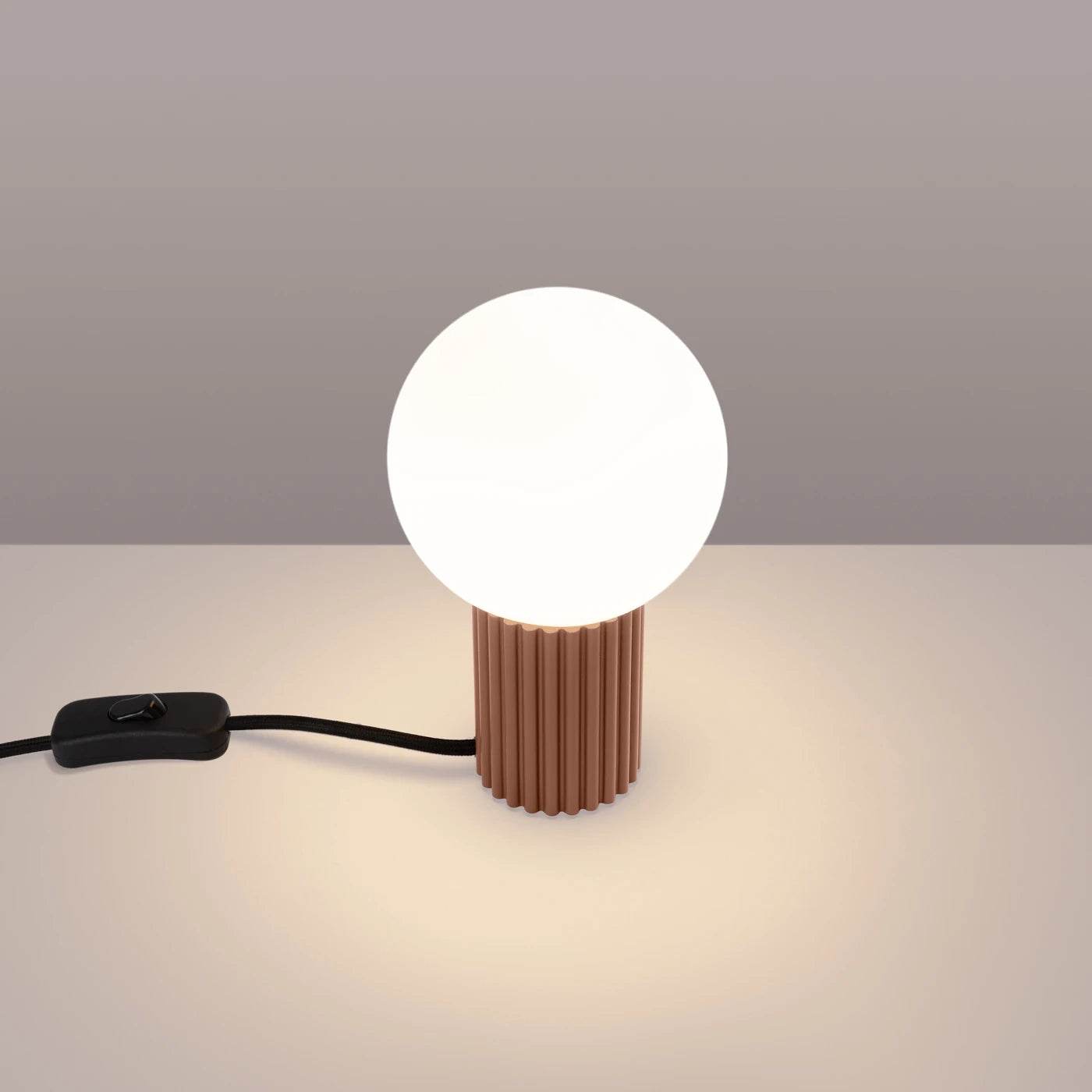 Laualamp Halo Lülitiga Mokka G9 - BrighteNova
