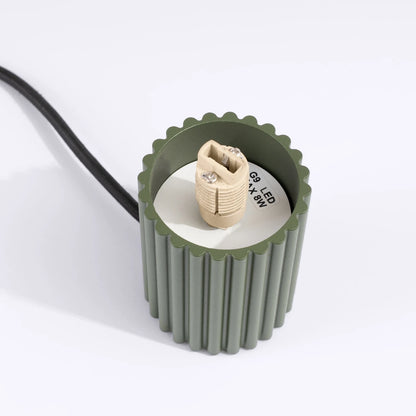 Laualamp Halo Lülitiga Oliivi Roheline G9