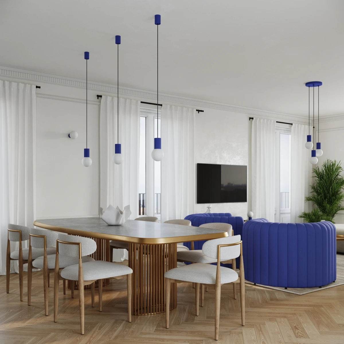 Laualamp Halo Lülitiga Ultramariin G9 - BrighteNova
