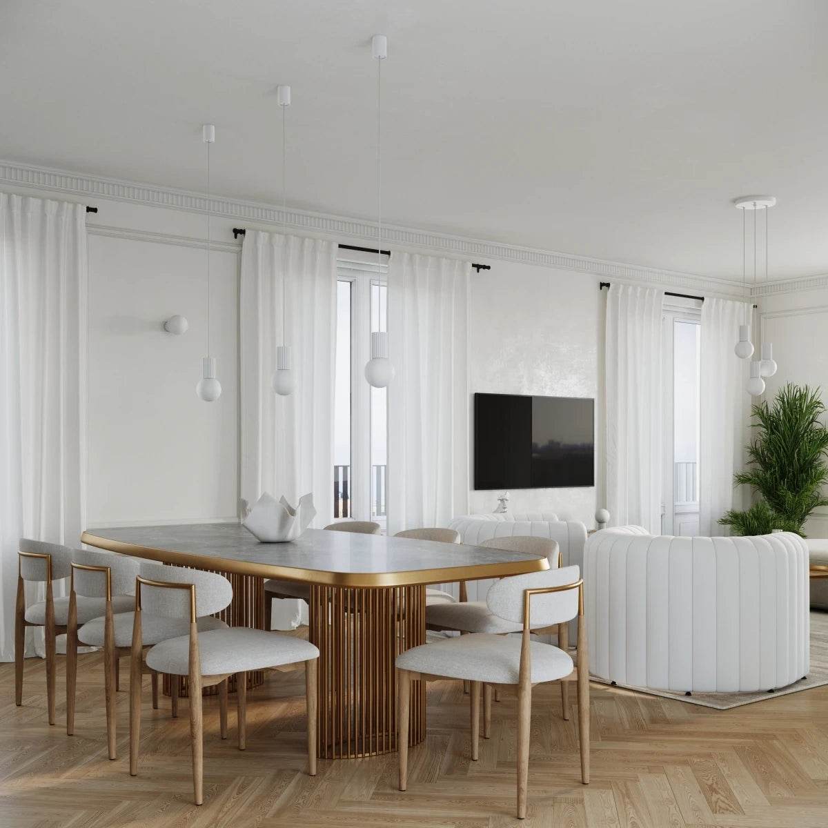 Laualamp Halo Lülitiga Valge G9 - BrighteNova