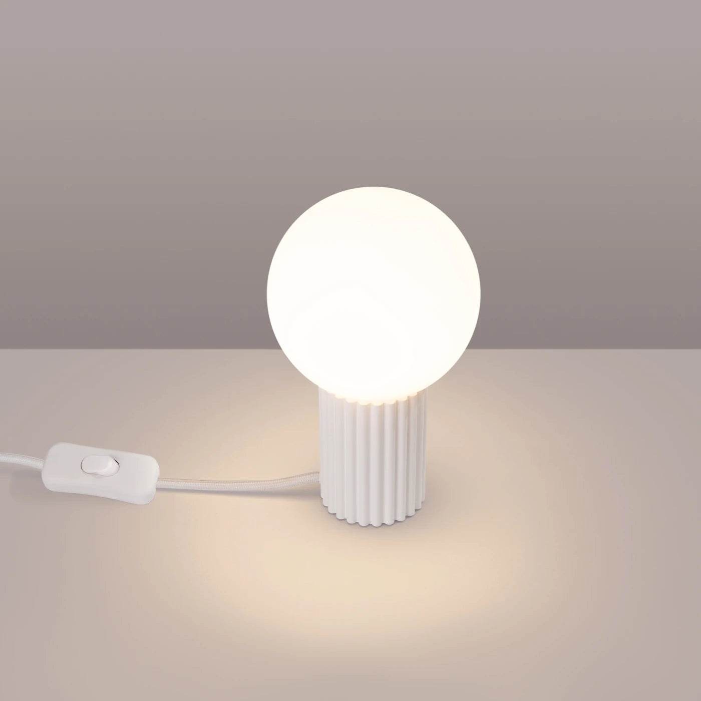 Laualamp Halo Lülitiga Valge G9 - BrighteNova