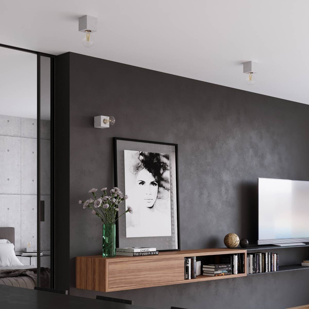Laelamp Ariz Betoon E27 - BrighteNova