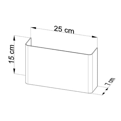 Seinalamp Copertura Valge G9 - BrighteNova