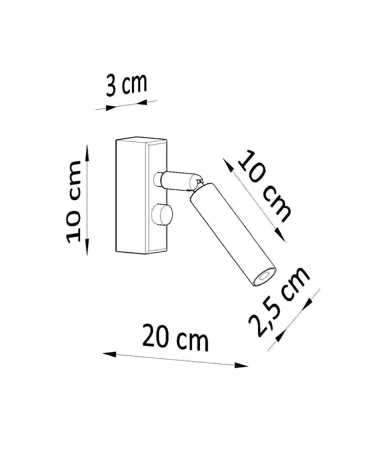 Seinalamp Eyetech 1 Valge G9 - BrighteNova