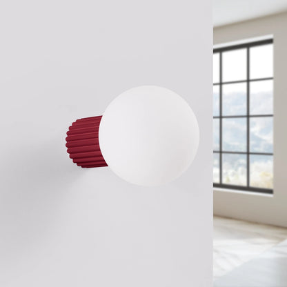 Seinalamp Halo IP44 Burgundia G9
