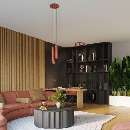 Seinalamp Karbon 10 Punane Ooker GU10 - BrighteNova