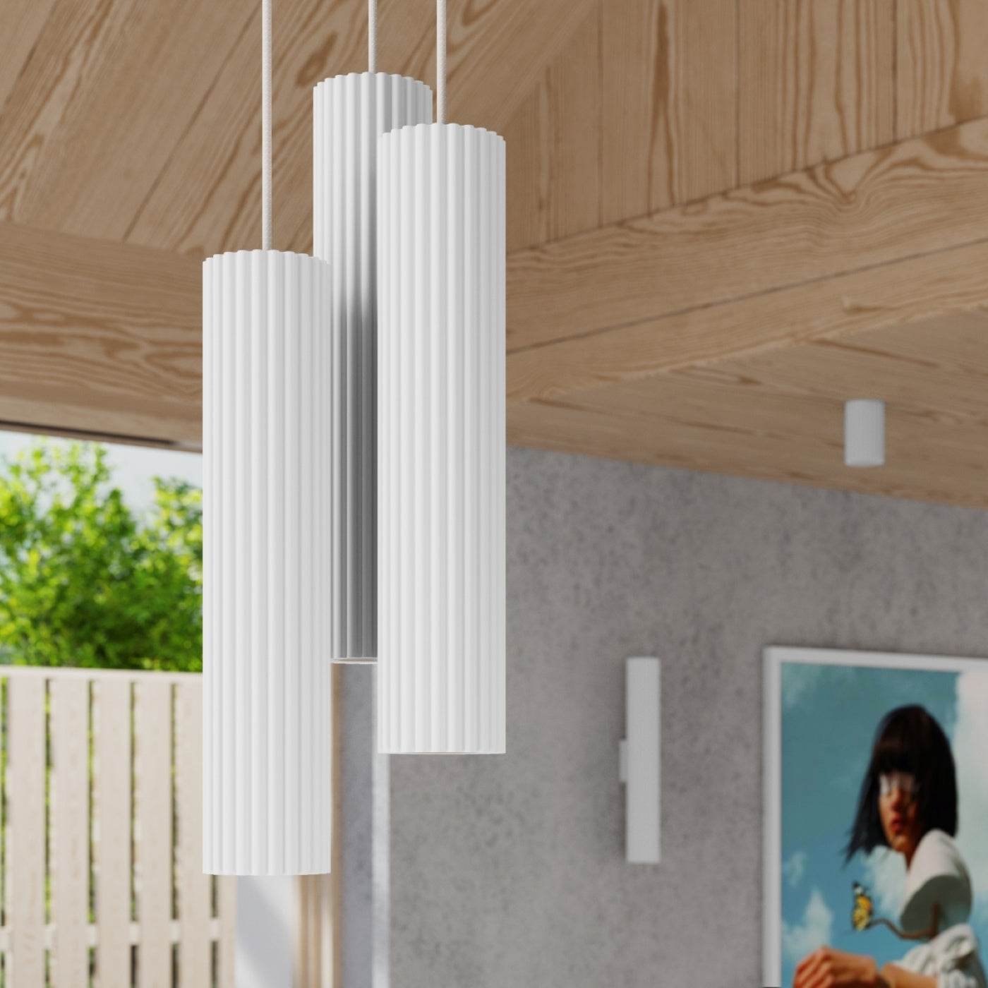 Seinalamp Karbon 20 Valge GU10 - BrighteNova