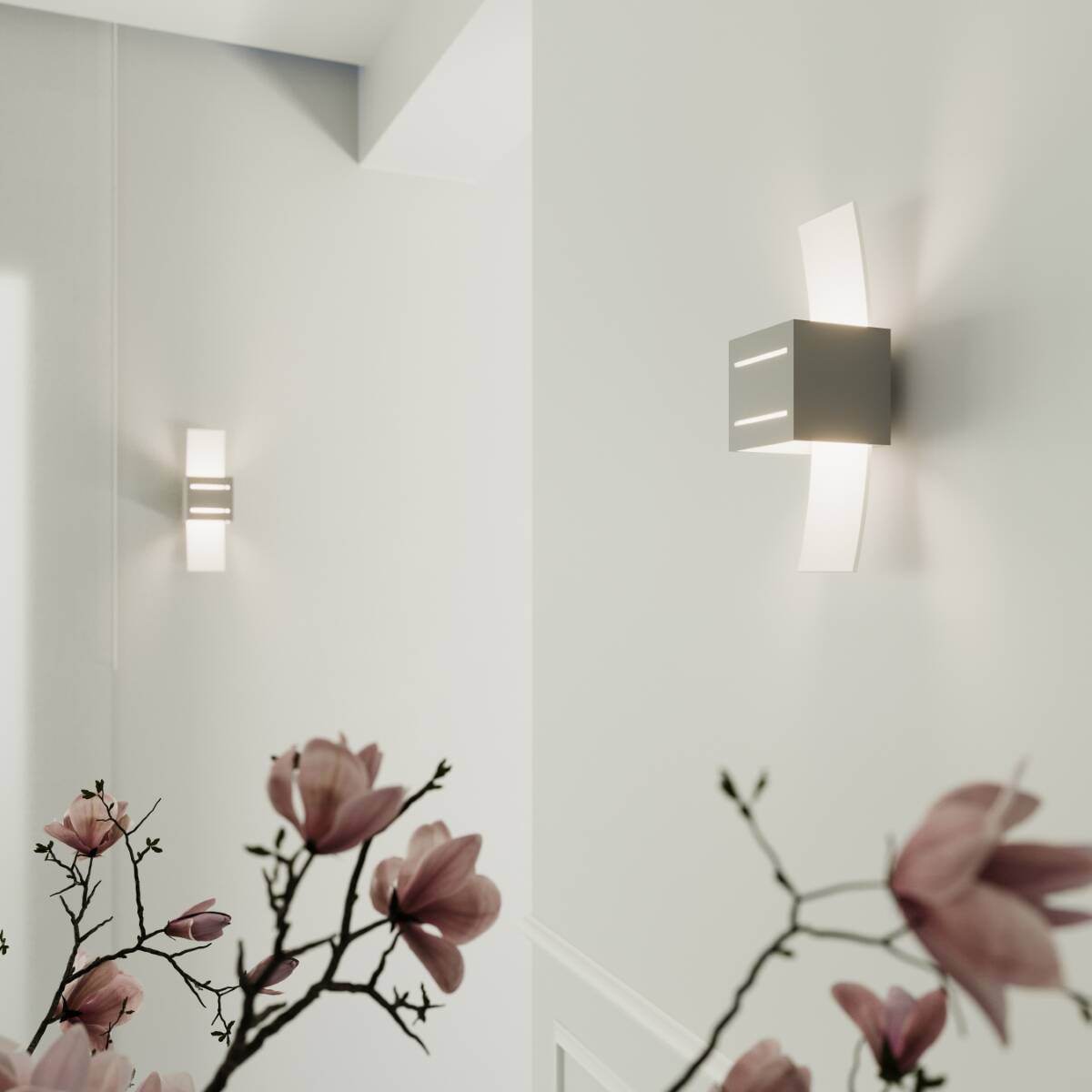 Seinalamp Loreto Valge G9 - BrighteNova