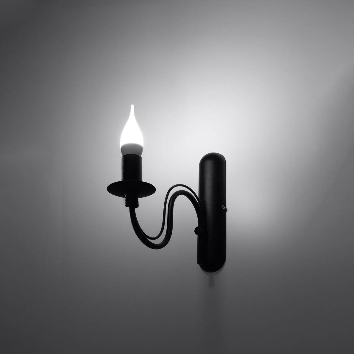 Seinalamp Minerwa Must E14 - BrighteNova
