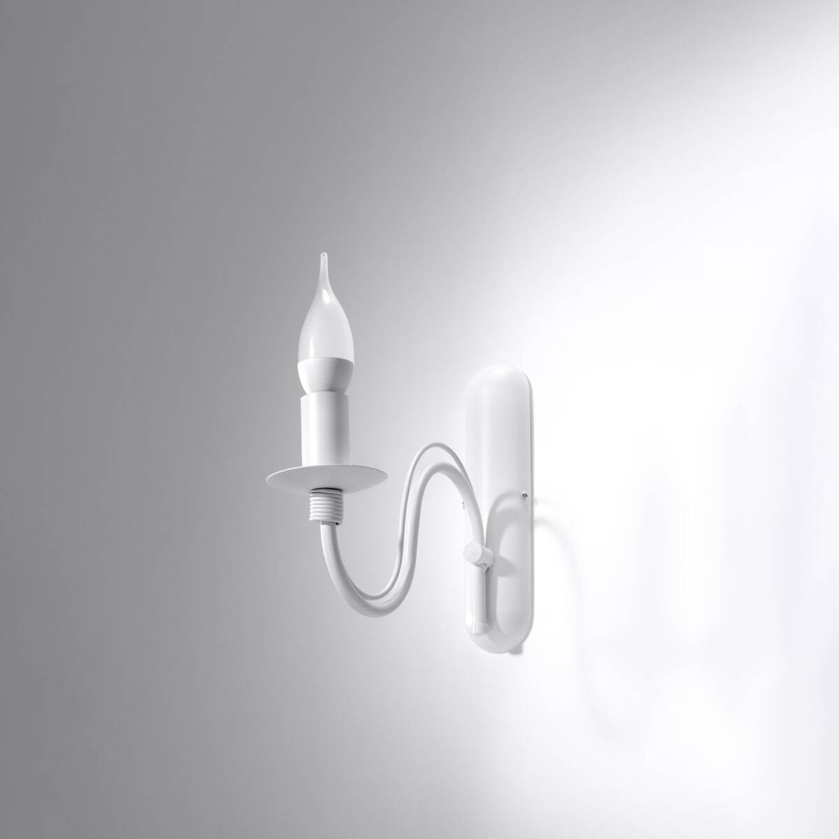 Seinalamp Minerwa Valge E14 - BrighteNova