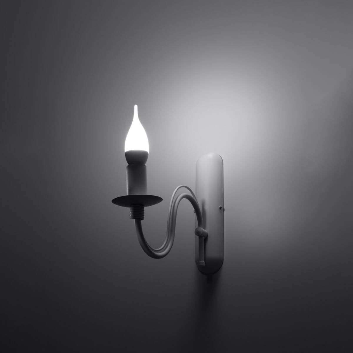 Seinalamp Minerwa Valge E14 - BrighteNova