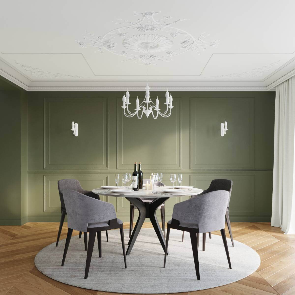 Seinalamp Minerwa Valge E14 - BrighteNova