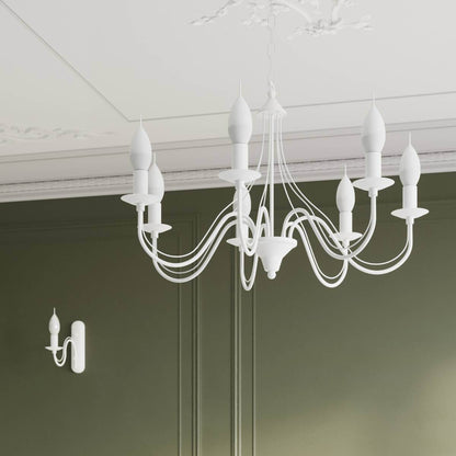 Seinalamp Minerwa Valge E14 - BrighteNova