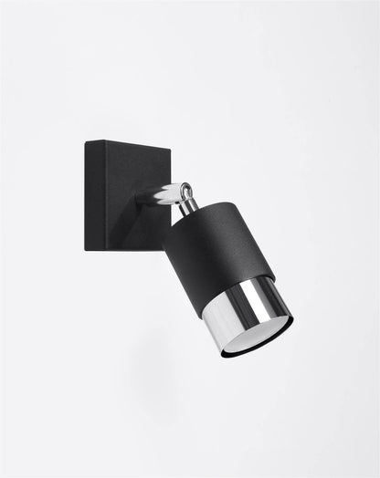 Seinalamp Nero Must/Kroom GU10 - BrighteNova