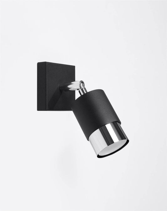 Seinalamp Nero Must/Kroom GU10 - BrighteNova