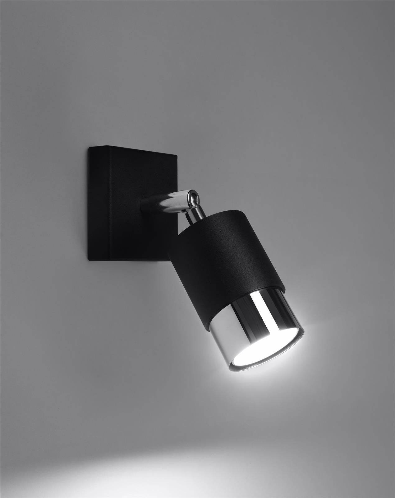 Seinalamp Nero Must/Kroom GU10 - BrighteNova