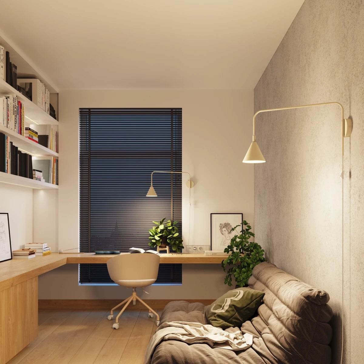 Seinalamp Nox Beež E14 - BrighteNova