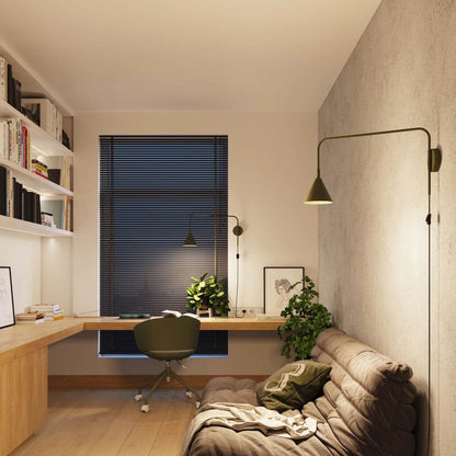 Seinalamp Nox Oliivi Roheline E14 - BrighteNova