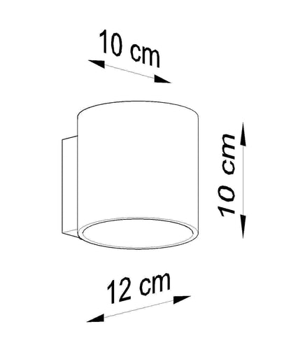Seinalamp Orbis Betoon G9 - BrighteNova