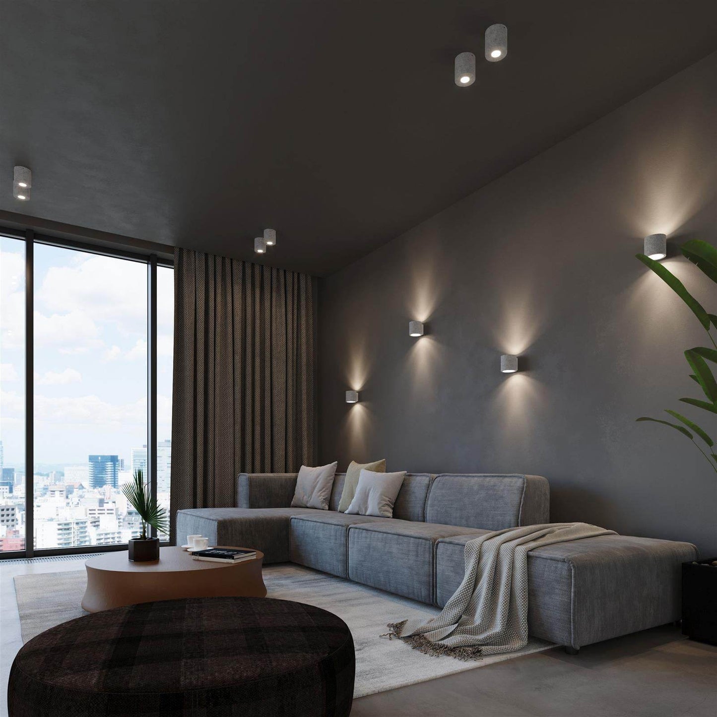 Seinalamp Orbis Betoon G9 - BrighteNova