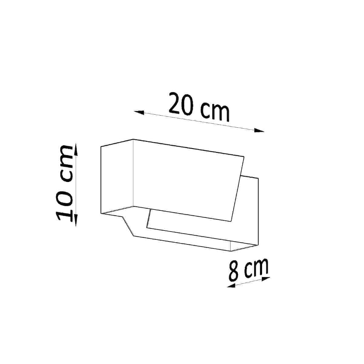 Seinalamp Piegare Valge G9 - BrighteNova