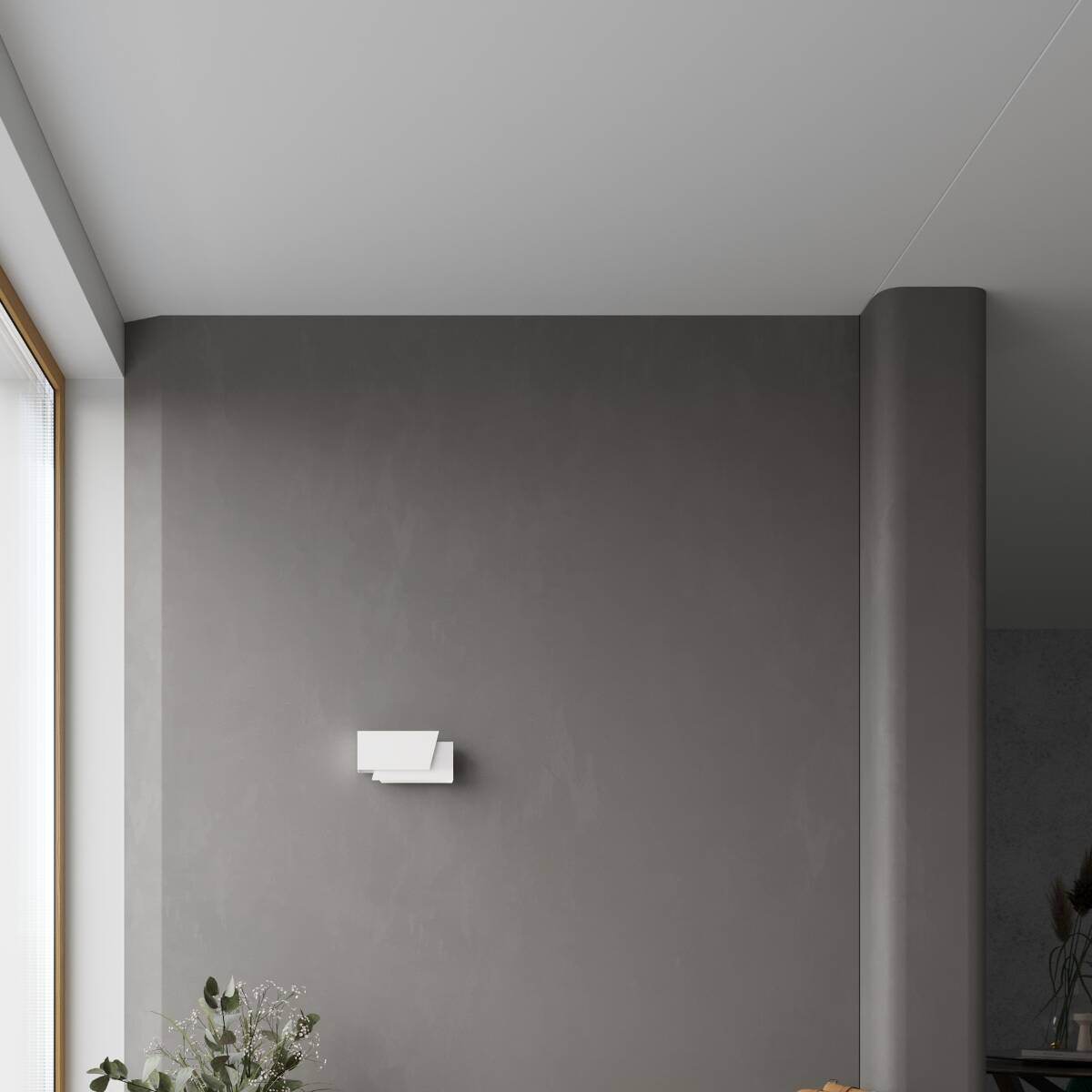 Seinalamp Piegare Valge G9 - BrighteNova