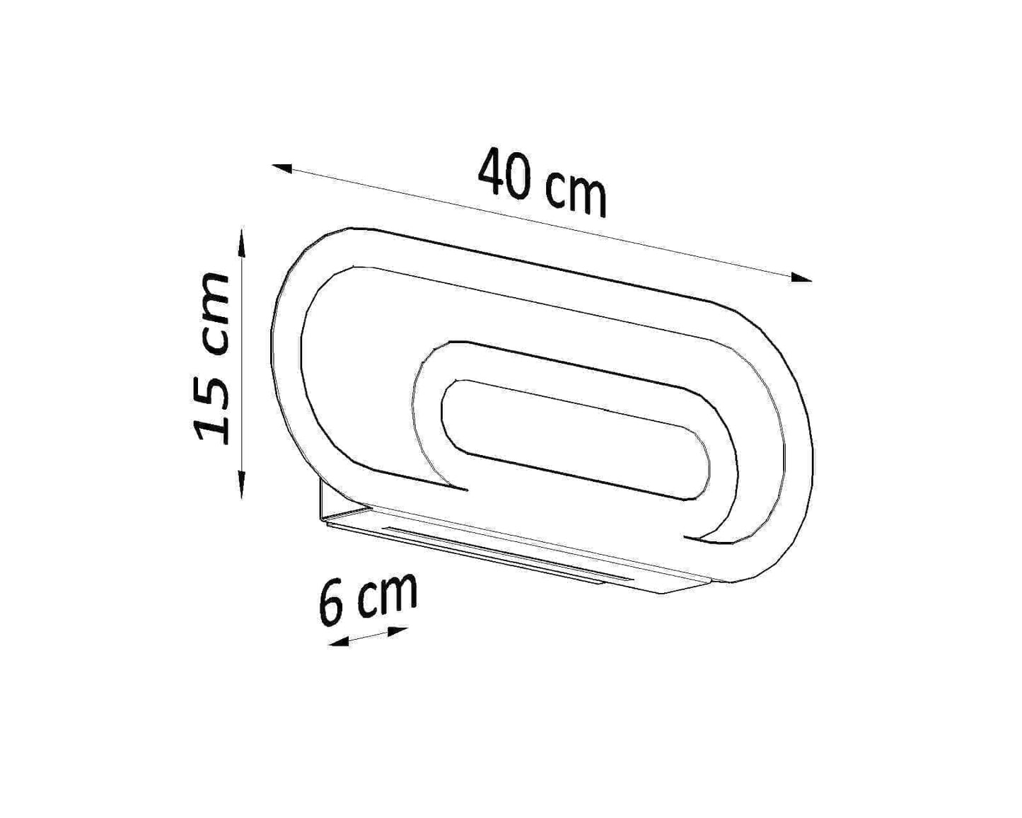 Seinalamp Saccon Valge G9 - BrighteNova