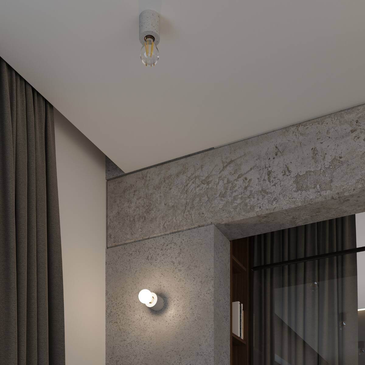 Laelamp Salgado Betoon E27 - BrighteNova